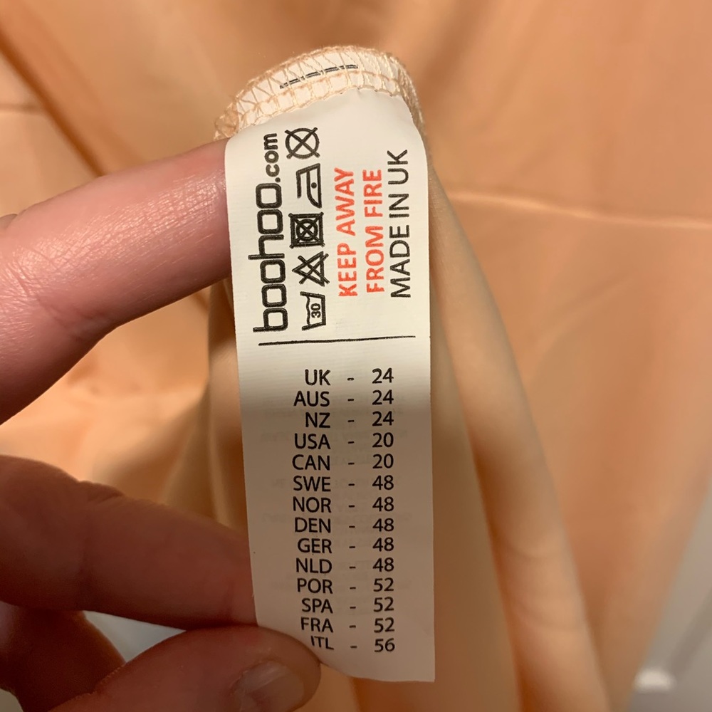 SOLD Boohoo New Off the Shoulder Hi Lo Midi Dress - Picture 8 of 15